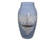Bing & GrøndahlVase med sejlbåd