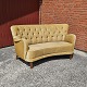 Overpolstret velour sofa156 cm