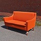 Orange sofa2 pers.131 cm