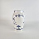RC vase1/384Musselmalet glat13 cm