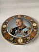 Royal plaque with motif of Frederik d. 9, Dec. No. 11412, limited edition.SOLD