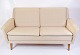 2 pers - DUX Sofa - Lyst Uld - Folke Ohlsson - Fritz Hansen