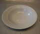 604 Dyb tallerken 17.7 cm  glat  Royal Copenhagen hvid glat Magnolia uden relief