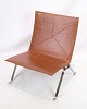 Lænestol - Model PK22 - Valnød Elegance Læder - Poul Kjærholm - Fritz Hansen