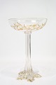 Glass Stand - Decorated With Pattern In Gold - 1890s