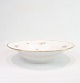 Dybe/Pasta Tallerkener - Kgl. Saksisk Blomst - Håndmalet - Dekoreret Med Guld - Royal Copenhagen - Ca. År 1923