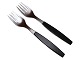 Georg Jensen Sort StrataMiddagsgaffel 19,3 cm.