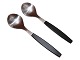 Georg Jensen Black StrataDessert spoon 16.5 cm.