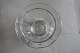 Antikt gele-/marmelade glasNyd den smukke form med kanter og smuk "krave"H: ca. 7cmB: ca 10cmFlot standSe også vore andre geleglas