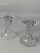 Holmegaard - Royal Copenhagen candlesticksHeight 10 cm