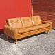 Lædersofa Cognac3 personer213 cm