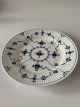 Royal Copenhagen Musselmalet Riflet, Frokosttallerken Dek.nr. 1/178 eller 621
