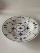 Royal Copenhagen Mussel Painted Fluted, Deep Lunch Plate,Dec. no. 1 / 168