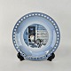 B&G tallerken3506/616Julestel17,5 cm