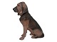 Royal Copenhagen FigurSiddende Blodhund