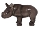 Bing & Grondahl year figurine from 2006Rhinoceros