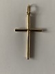 Cross pendant in 14 caratsGold Stamped: 585