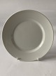 Royal Copenhagen Hvid tallerkenDiameter: 18,8 cm.