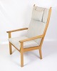 Lænestol Med Høj Ryg - Model GE284 - Eg - Hans J. Wegner - Getama
