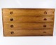 Væg Op Hængt Kommode - Palisander - Dansk Design - 1960erne