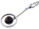 Sterling silverNecklace with tigereye pendant