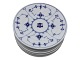 Musselmalet Riflet HotelporcelænBrødtallerken med logo 14,4 cm. #331