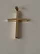 Cross Pendant in 14 caratsStamped: BOOK 585