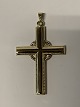 Cross Pendant in 14 caratsStamped: 585.