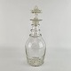 Glas karaffelmed svagt guld22,8 cm