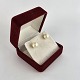 Ørestikker med perle14 karat guld7 mm