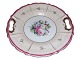 Bing & GrøndahlKringlefad med flerfarvede blomster fra 1853-1895