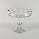 Glasskål på fodkrystal19,5 cm