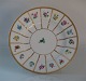 8518-448 Sidetallerken 18 cm (617) Royal Copenhagen Henriette porcelæn 