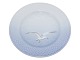 Seagull Thick Porcelain without gold edgeDinner plate 24.2 cm.