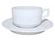 Hvid VifteKaffekop