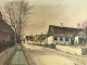 Ulrichsen, TheodorVillage StreetOil painting on canvas.DKK 725