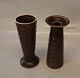 503 Lysestager 15,5 cm (Vase omvendt) Umbra Brun udgave af  AZUR Quistgaard for B&G / Nissen Kronjyden Stoneware