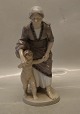 Royal Copenhagen brownish art nouveau  1404 RC Mother and child Chr. Thomsen 1912 28 cm
