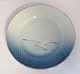Bing & Grøndahl. Måge stel med guld. Frokost tallerken. Model 26. Diameter 21,5 cm. (1 sortering)