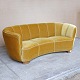 Sofa i bananform3 perskarrygul196 cm