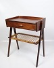 Sengebord - Teak - Skuffe & Flet Hylde - Dansk Design - Søren Rasmussen - 1960erne
