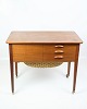 Sybord Med Hjul - Teak - Med Skuffer - Dansk Design - 1960erne