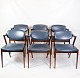 Sæt Af 6 Spisebordsstole - Palisander - Model 42 - Kai Kristiansen - Schou Andersen - 1960erne