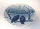 Bing & Grondahl. Christmas plate 1899. The Craws Enjoying Christmas. Diameter 18 cm. (1 quality)
