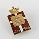 GJ Kongemærke14K guld2,5 cm