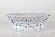 Royal CopenhagenMusselmalet HelblondeOval frugtskål 1055