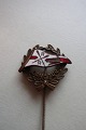 For samlere:RR Emblem Langtur m. laurbærkansL. Ca. 5,5cmStemplet
