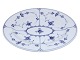 Blue Fluted PlainSmall platter 25.5 cm.