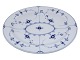 Musselmalet Riflet jernporcelæn Stegefad 30,4 cm. #334
