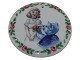 Royal CopenhagenLille emblem med brud og teddybamse fra 2005